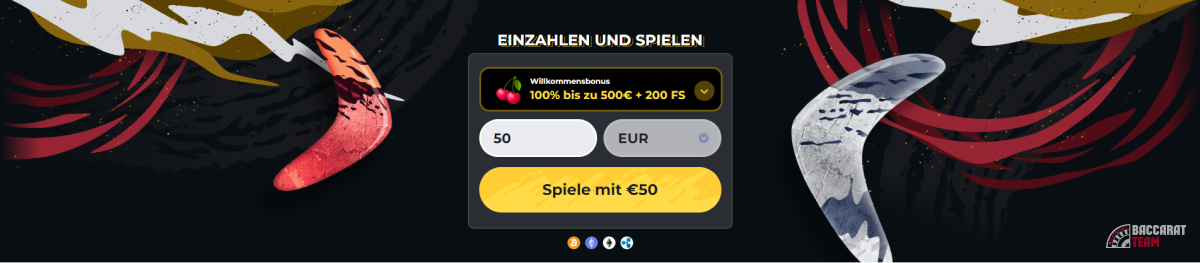 Boomerang Casino Bonus