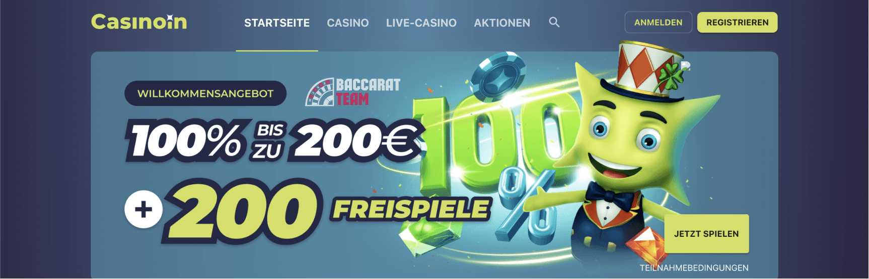 CasinoIN Rezension Bild