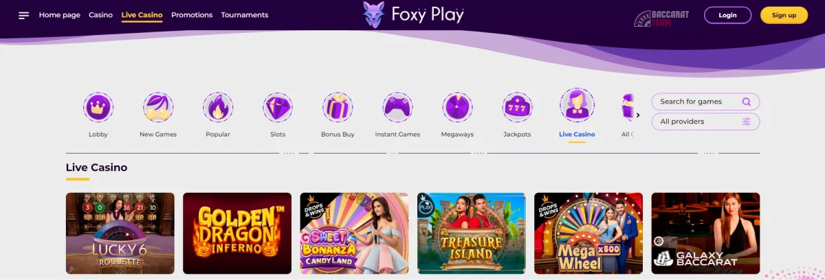 Foxyplay Casino Review