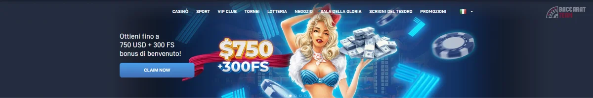 Bonus del Casinò 7Slots