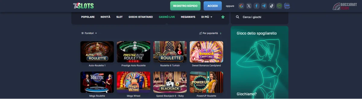 Casinò 7Slot